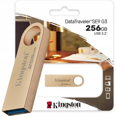 Kingston DataTraveler SE9 (Gen 3) 256GB DTSE9G3/256GB – Zboží Živě