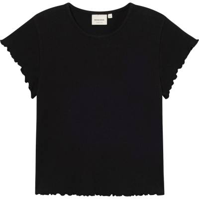 DEDICATED Дамска тениска DEDICATED Women's Rib Top Ven T-shirt - Black (916-7067-0112)