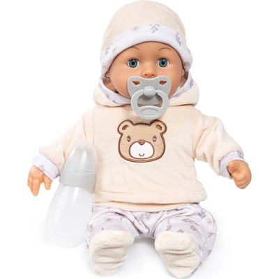 Bayer Design Miminko First Words Baby 38 cm béžové