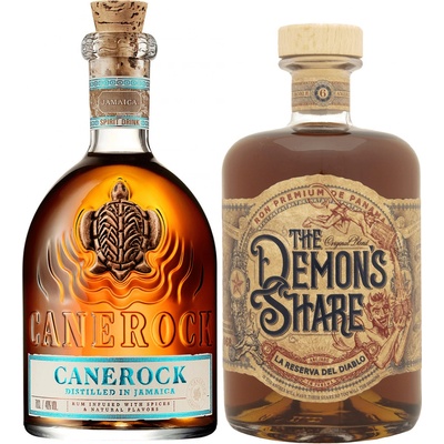 Canerock + The Demon's Share 40% 2 x 0,7 l (set)