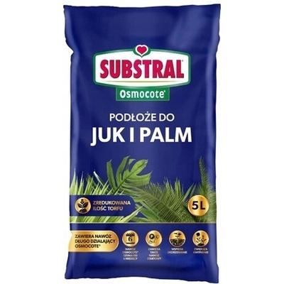 Osmocote Substral Substrát Zem pre Juk a Palm 5 l