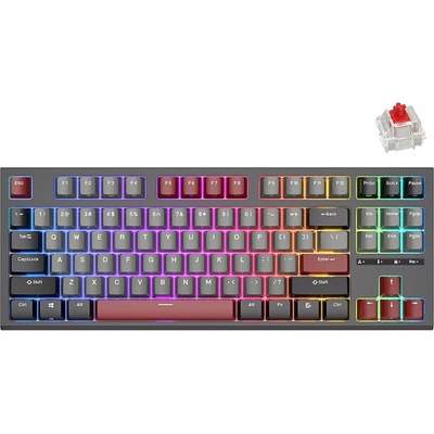 Royal Kludge RK-R87 Single-Mode RGB Red Switch