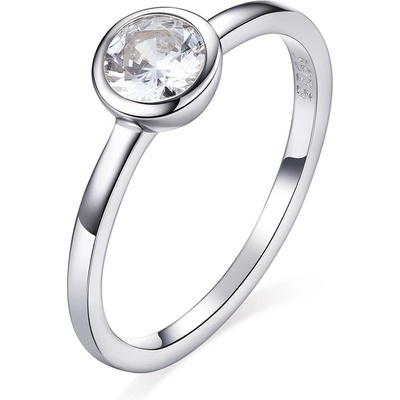 Linda's Jewelry strieborný prsteň Shiny Pure Effect IPR044 8