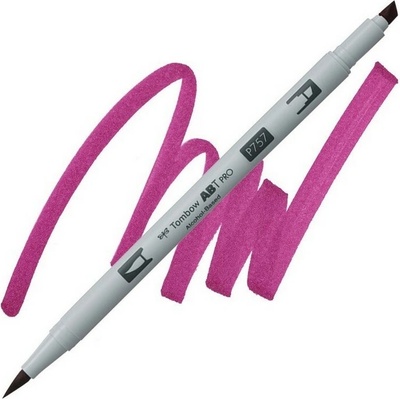 Lihová oboustranná fixa TOMBOW ABT PRO, Port Red (757)