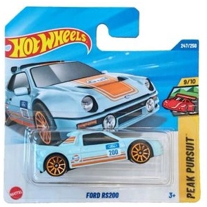 Mattel Количка Ford RS200 1: 64 (Hot Wheels) (27812)