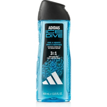 Adidas Ice Dive Shower Gel 3-In-1 Душ гел за мъже 400 ml