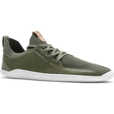 Vivobarefoot Primus Knit L Olive green leather