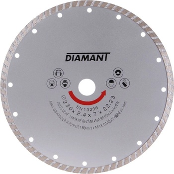 DIAMANT kotúč diamantový 230mm TURBO