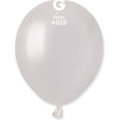 Balonek METALIK Ø25 cm černá