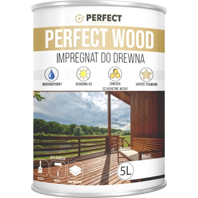 Impregnace na dřevo PERFECT PREMIUM 5 L PALISANDER