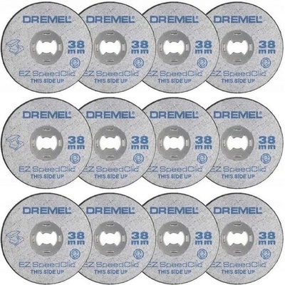 Dremel SC 456B řezací kotouč na kov vyztužený rozměr 38x1,2mm 12ks 2615S456JD – Zboží Dáma
