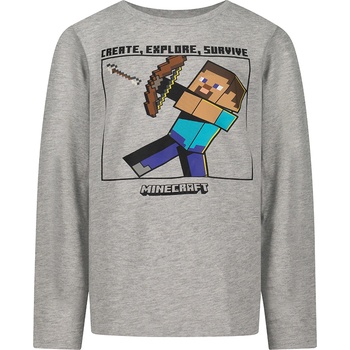 Minecraft Блуза с дълъг ръкав MINECRAFT Steve, размер 152 (GS-MNCT-0031_152)