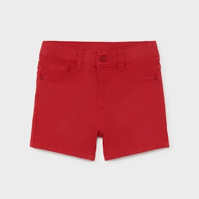 Mayoral Basic къси панталони 5 джоба за момче в червено Майорал