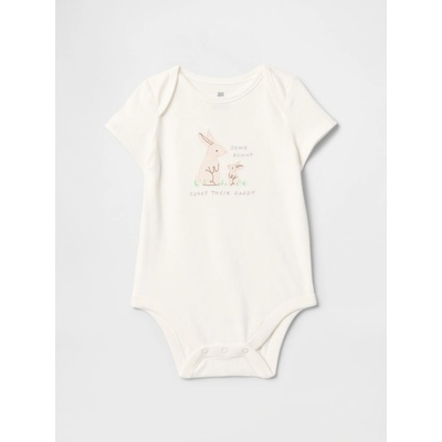 GAP Baby body Biela