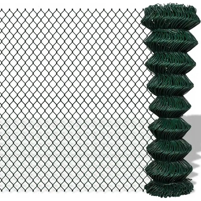 vidaXL Drátěné pletivo ocel 1,5 x 25 m zelené