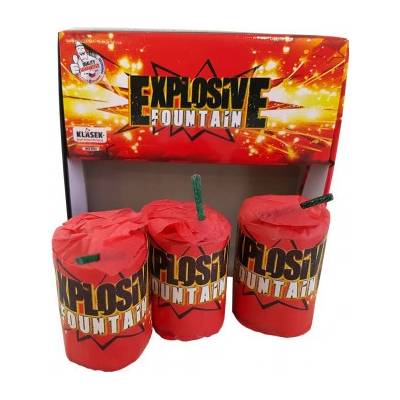 Fontána Explosive 3 ks
