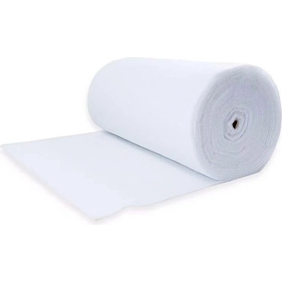 Vatelín – polyesterové rouno, tl. 1 cm - bílá - metráž šířka 150 cm