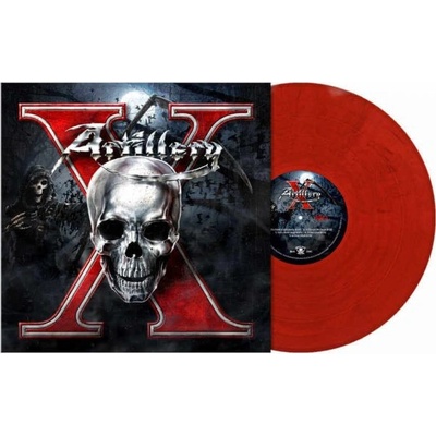 ARTILLERY - X Blood Red Marbled LP