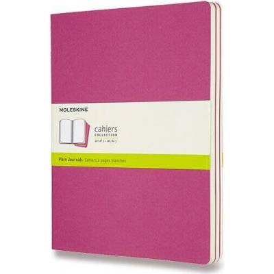 Moleskine Sešity Cahier tmavě růžové B5 čistý