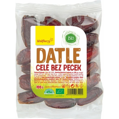 Wolfberry Ďatle bez kôstok BIO 100 g