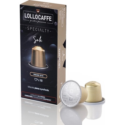 Lollo Caffé Sole Espresso Алуминиеви капсули за NESPRESSO® 10 бр