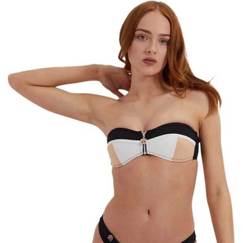 Ellesse Ignazio bikini top - Beige / Black (Black)