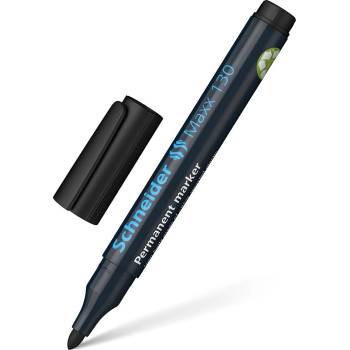 Schneider Маркер перманентен Schneider объл Maxx 130, 1-3 мм, Черен