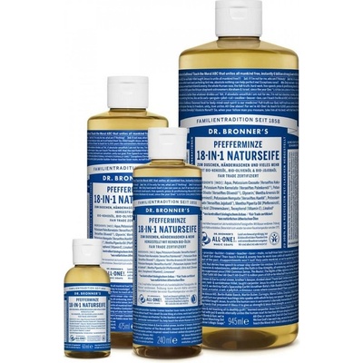 Dr. Bronner's All one tekuté universální mýdlo Peppermint 473 ml