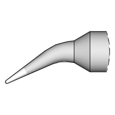 JBC C210002 – zahnutý kuželový pájecí hrot Ø 0,2 mm