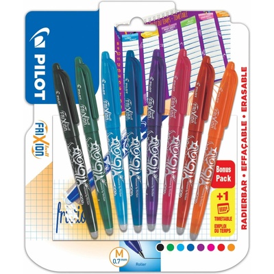 Sada Set2Go 8 ks Roller FriXion Ball, 0.7, (M) stredné - PILOT – Zboží Dáma
