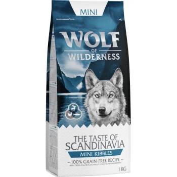 Wolf of Wilderness 1кг северен елен, сьомга, пиле The Taste Of Scandinavia Wolf of Wilderness MINI крокети