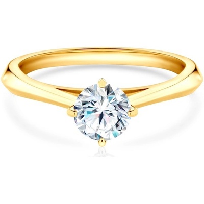 Savicki Zásnubný prsteň The Light žlté zlato laboratórny diamant DL R3 2 2 LAB Z