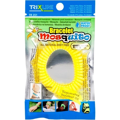 Trixline Repelentný náramok proti komárom