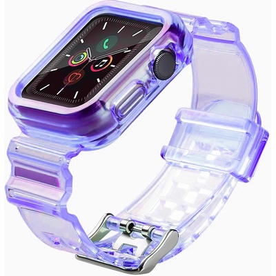 HQWear Каишка HQWear Strap Light Set за Apple Watch 2/3, 42mm, Purple (5907769331732)