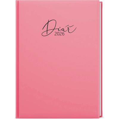 David Lamino Pastel A5 Denní 2026 růžová – Zboží Živě