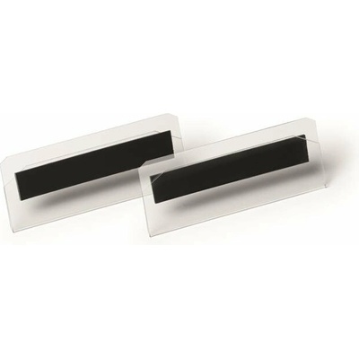 Logistické vrecko, 100x38 mm, ležaté, DURABLE, magnetické, priehľadné