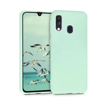 Image 1 of kwmobile Калъф за Samsung Galaxy A40 - светлозелен