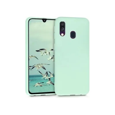 kwmobile Калъф за Samsung Galaxy A40 - светлозелен