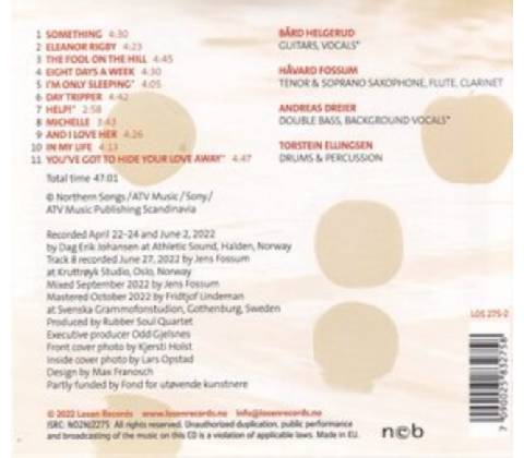 Something - Rubber Soul Quartet CD