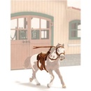 Figurky a zvířátka Schleich 42122 Westernové sedlo s uzdou
