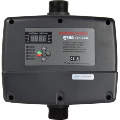 IBO IVR-02M Frekvenční měnič 230V / 0,37-1,5 kW / 12A 997068
