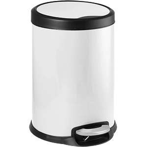 HORECANO G-Кош с педал FANTASY 20L БЯЛ Ø31xh45.5cm (90987-003-W) (018558)