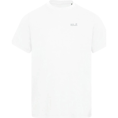 Jack Wolfskin Мъжка тениска Jack Wolfskin Essential T-Shirt - Stark White - размер M (216-7657-0313)