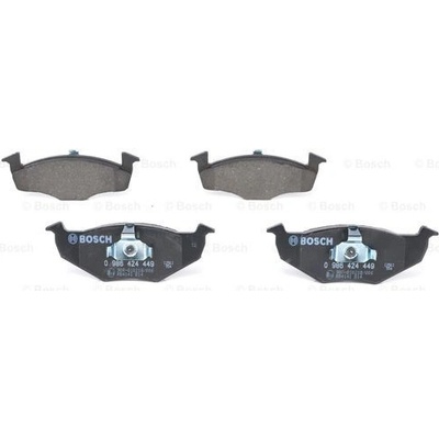 BOSCH Sada brzdových platničiek kotúčovej brzdy 0986424449