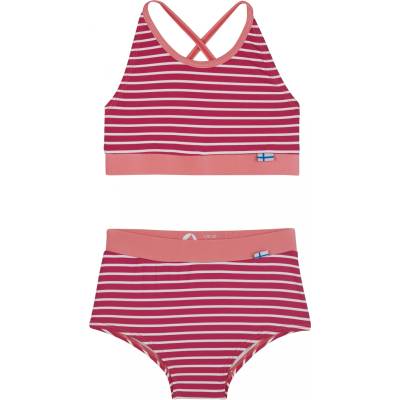 finkid Детски бански костюм Finkid Kid's Bikinit Beach Swimsuit - Raspberry / Terra Cotta - размер 80/90 (750-1044-0111)