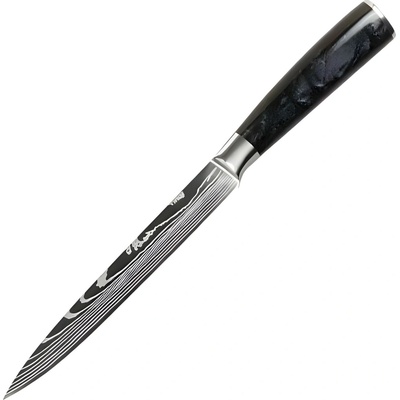 HARAHU Kuchynský nôž BL-39302 - Slicing/Čierna 19,5 cm