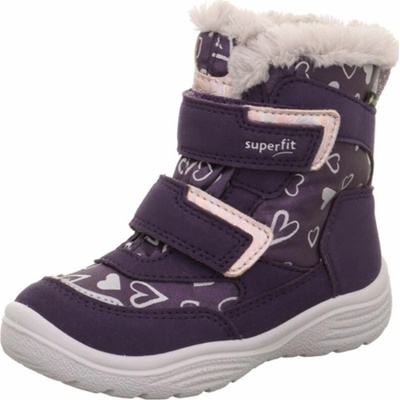 Superfit dívčí zimní boty CRYSTAL GTX 1-009091-8520 purple