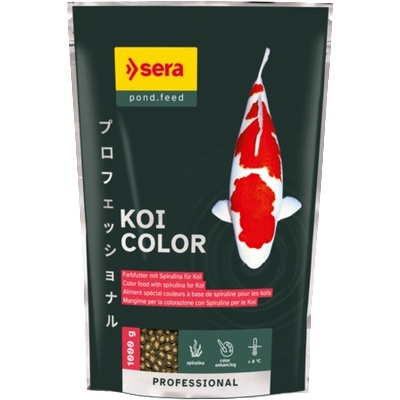 Sera Koi Professional Spirulina Color Food за контраст и оцветяване 7kg