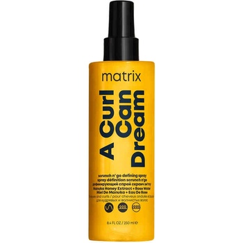 Matrix Total Results A Curl Can Dream Scrunch N' Go Defining Spray 250 ml