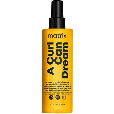Matrix Total Results A Curl Can Dream Scrunch N' Go Defining Spray 250 ml